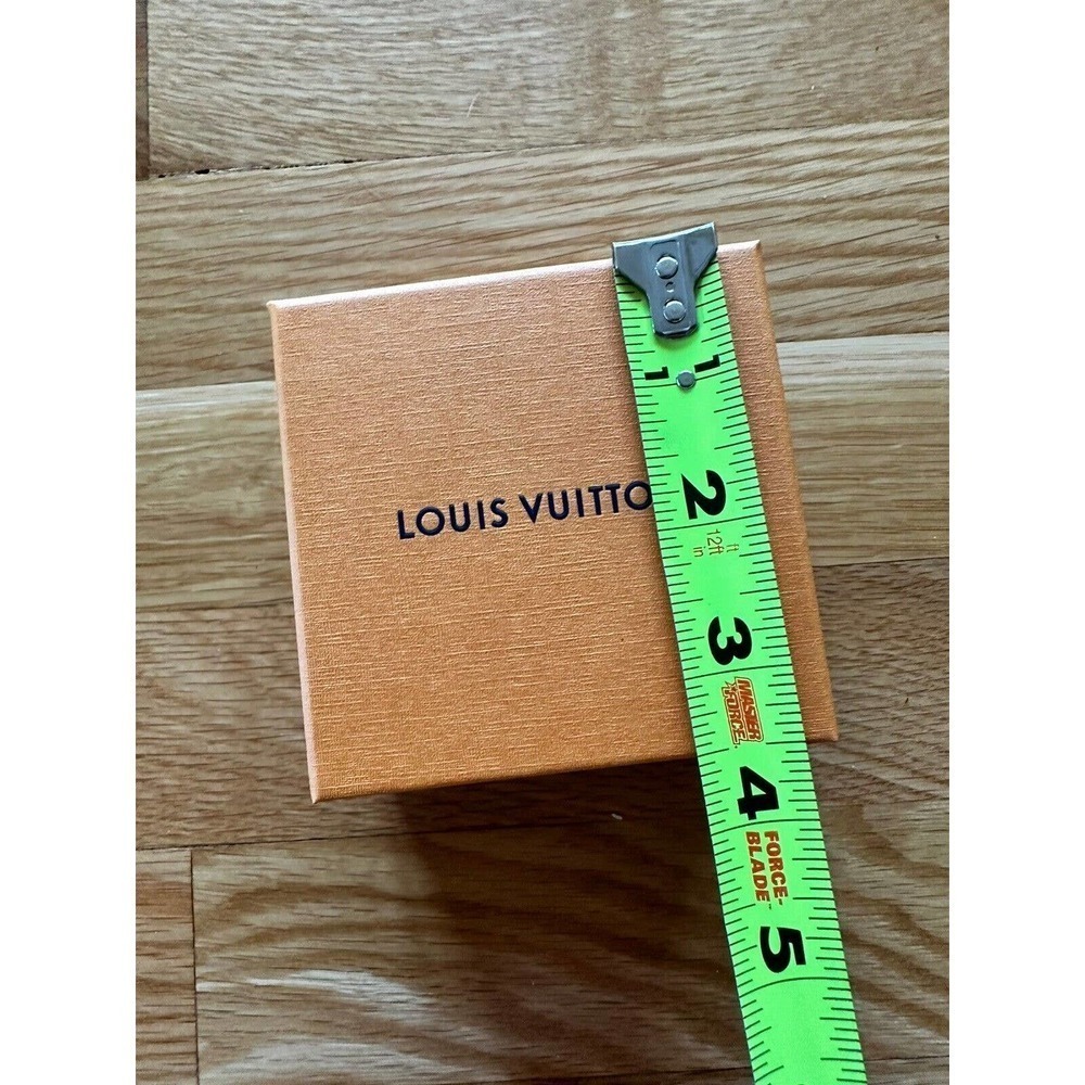 Louis Vuitton Box Small Gift Jewelry Wallet 3.5” x 3.5”x2” Pull Out Drawer - Picture 6 of 6